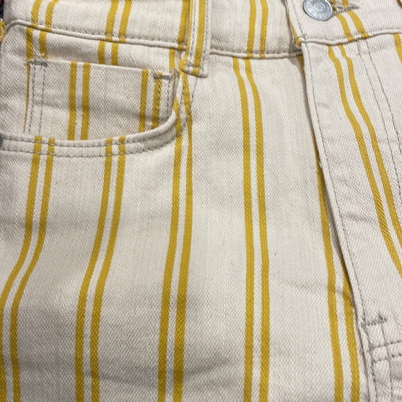 Anthropologie Pilcro Striped Denim Shorts - Picture 10 of 13